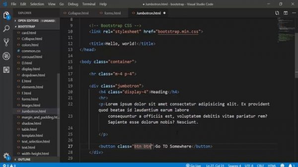 #30. Jumbotron | Bootstrap