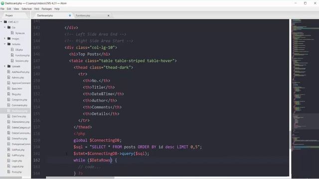 Fetching Post For Dashboard Using PHP смотреть онлайн