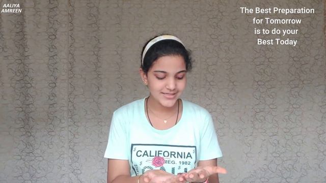 Thought of the Day | The Best Preparation for Tomorrow is to do your Best Today | Aaliya Amreen смотреть онлайн