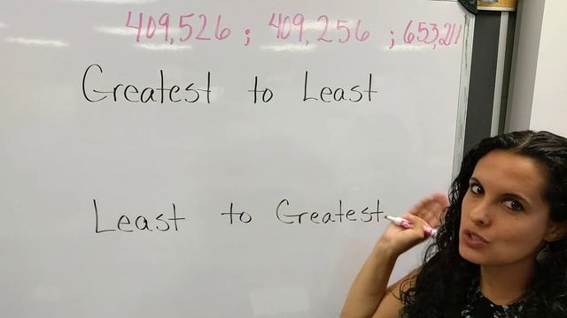 Ordering Whole Numbers Greatest to Least смотреть онлайн