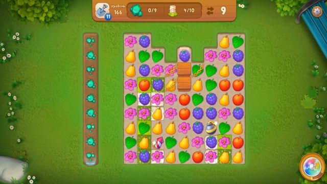 GardenScapes 166 Level Walkthrough смотреть онлайн