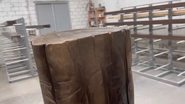 Тонирование пенька из кедра. Валерий Новиков смотреть онлайн