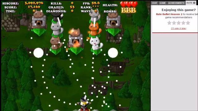 Bullet Heaven 2 - Perfect Pacifist - Heavenly - No Cheats - Part 1 (Level 1-1) смотреть онлайн
