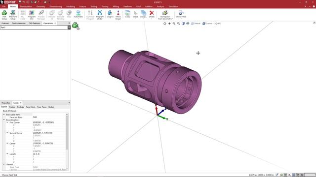 Setting Up Your Lathe In ESPRIT - Part 1: Importing And Positioning