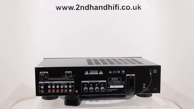 Denon PMA 520AE смотреть онлайн