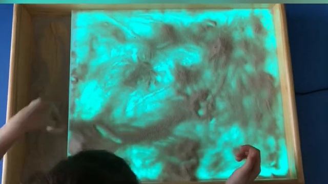 Рисование песком. Рыбы смотреть онлайн