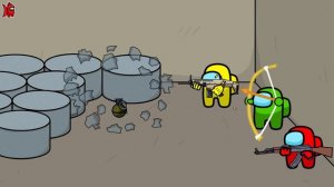 Alphabet Lore VS Among Us - game animation