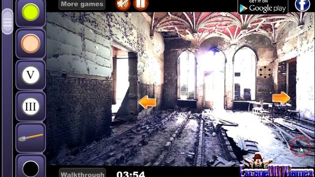 Escape From Abandoned Castle walkthrough - Escape007Games.. смотреть онлайн