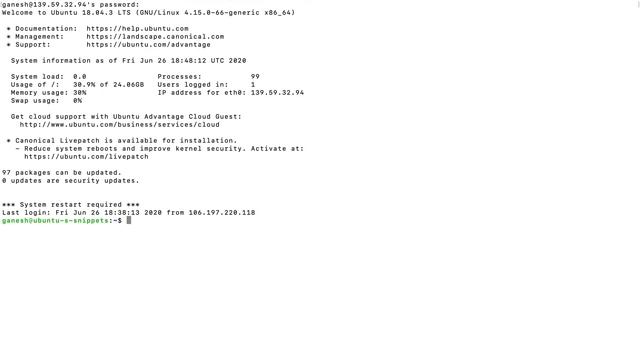 Send project folder to Digital Ocean remote server - Part 2 смотреть онлайн