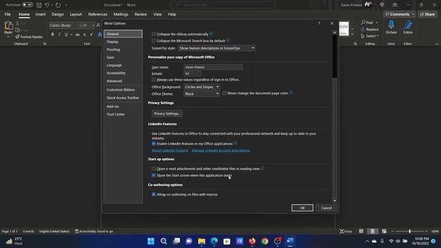 Disable Splash Screen and Start Screen in Word, Excel, PowerPoint смотреть онлайн
