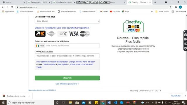 intégration API cinetpay PHP et Laravel en moins de 10 min (1) смотреть онлайн