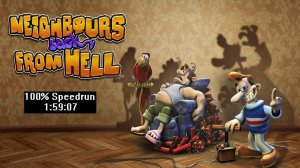[Спидран] Neighbours back From Hell 100% (speedrun) 1:59:07