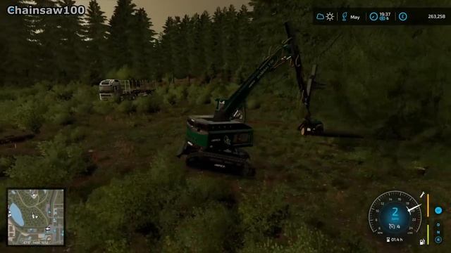 IT EATS EVERYTHING IN ITS PATH! - Farming Simulator FS22 Silverrun Forest Ep 43 смотреть онлайн