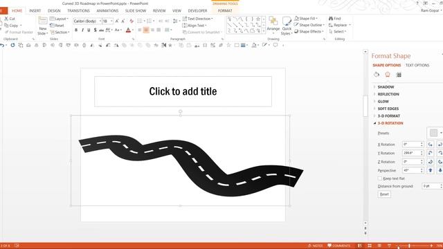 How to Create 3D Roadmap : 3D PowerPoint Series смотреть онлайн