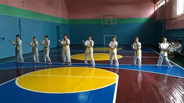 Атестация(на 4 кю) ката санчин-но ката смотреть онлайн