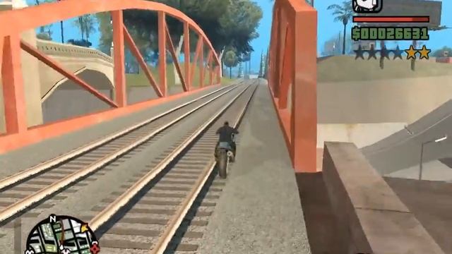 GTA San Andreas - Байкер против полиции смотреть онлайн