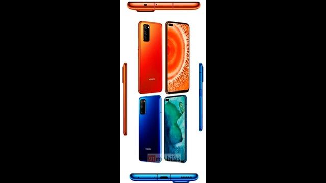 HONOR V30 - основной сенсор с разрешением 60 Мп смотреть онлайн