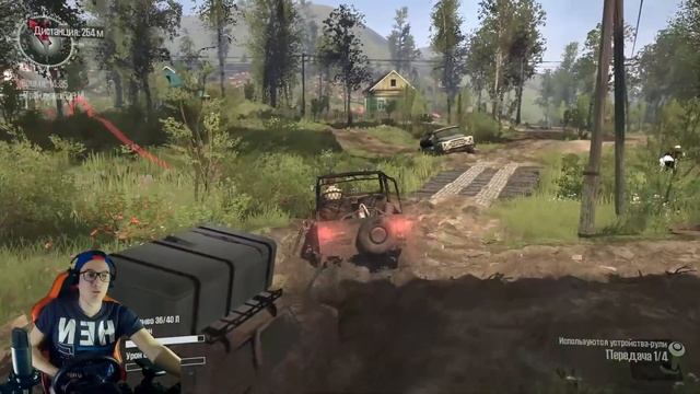 ДЕРЕВЕНСКИЕ МУЖИКИ ПОЕХАЛИ НА РЫБАЛКУ! - SPINTIRES: MUDRUNNER смотреть онлайн