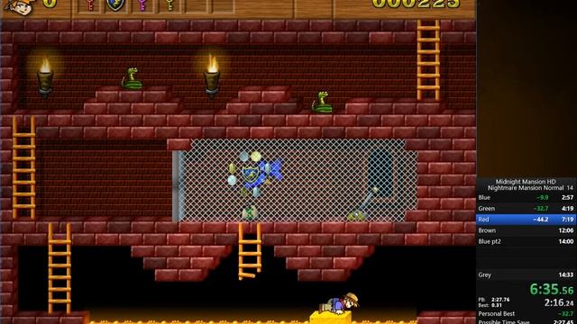 Midnight Mansion HD | Nightmare Mansion Normal 12:54 Speed Run смотреть онлайн
