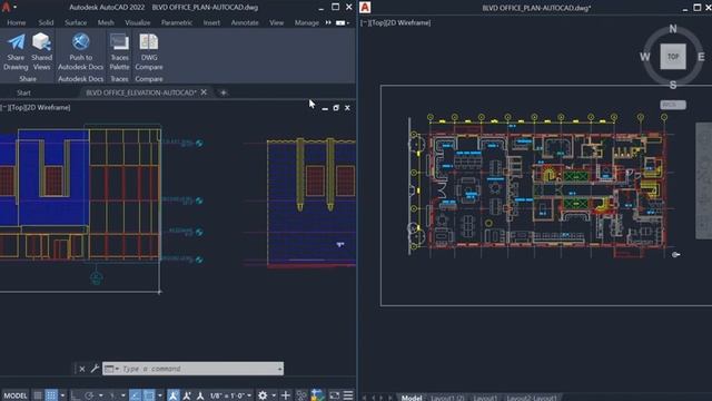 AutoCAD 2022: „Floating windows“ funkcija смотреть онлайн