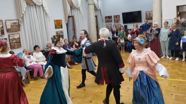 контрданс. ассамблеи Петра l смотреть онлайн