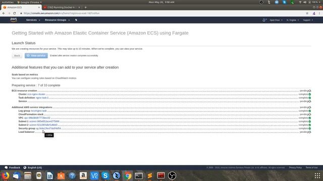 How To Use AWS ECS Fargate | Nginx Image Example | Deploy Container On ECS Serverless Tutorial смотреть онлайн