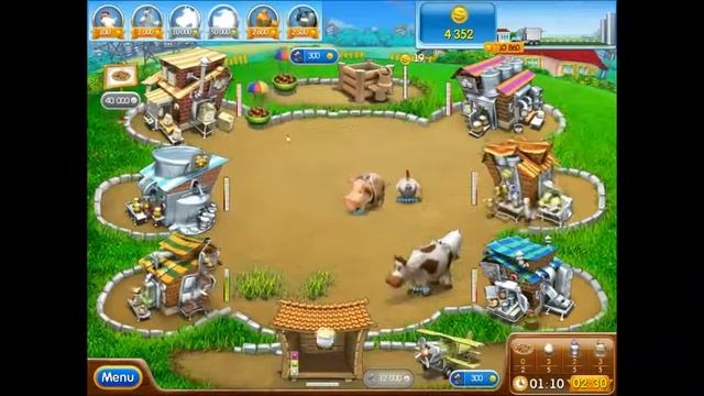 Farm Frenzy Pizza Party Chinese Street 1 смотреть онлайн