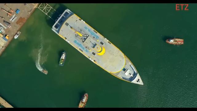 WORLD’S FIRST AND LARGEST HIGH SPEED PASSENGER TRIMARAN FERRY смотреть онлайн