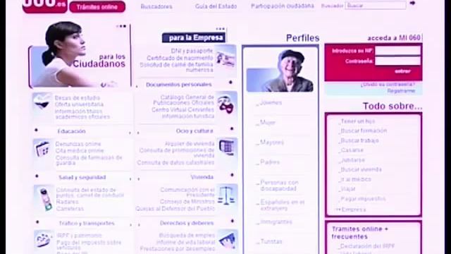 060.es: El portal de Administración Electrónica para la ciudadanía смотреть онлайн