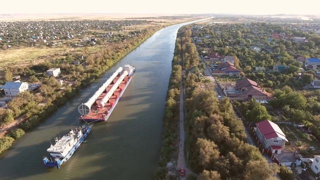 Волго-Донской судоходный канал, шлюз 3 смотреть онлайн