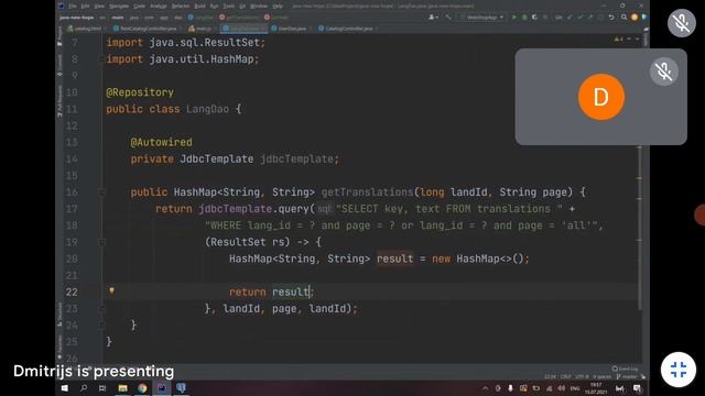 Java 1.5 :: Lesson 13 :: 15.07.2021 смотреть онлайн