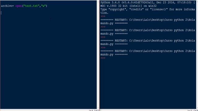 Tutorial Python: Crear archivos .TXT смотреть онлайн