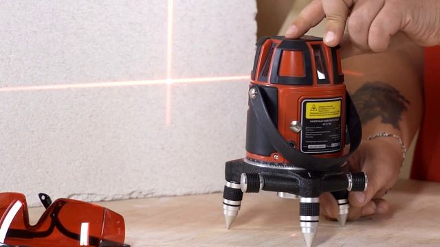 Обзор лазерного нивелира Elitech ЛН 5/4В смотреть онлайн