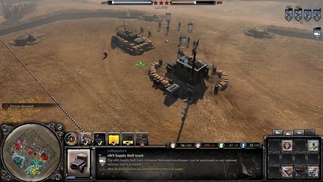 Company Of Heroes 2 : The Western Front Armies 4v4 Multiplayer Gameplay - It`s Raining Conscripts! смотреть онлайн