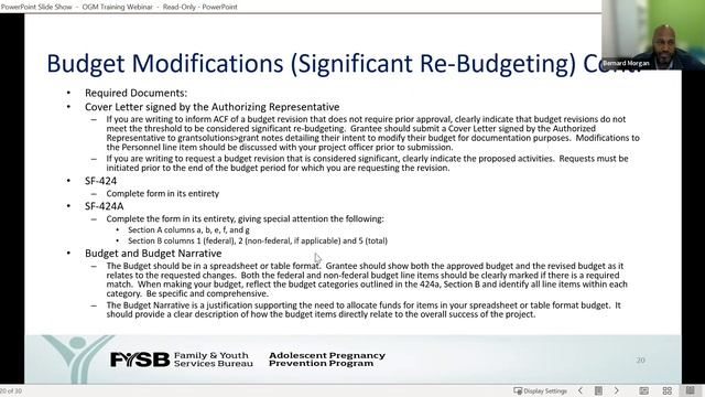 Grants Management Training Webinar смотреть онлайн