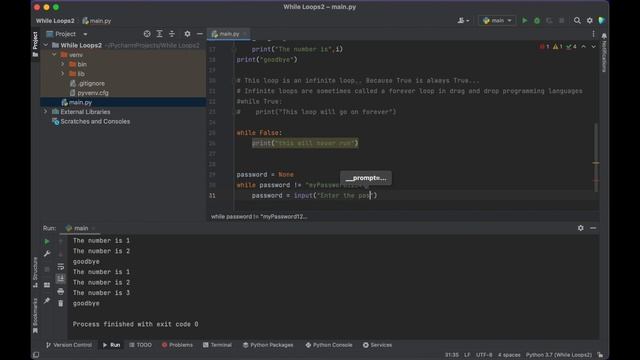 #Python Crash Course - Iteration, While Loops смотреть онлайн
