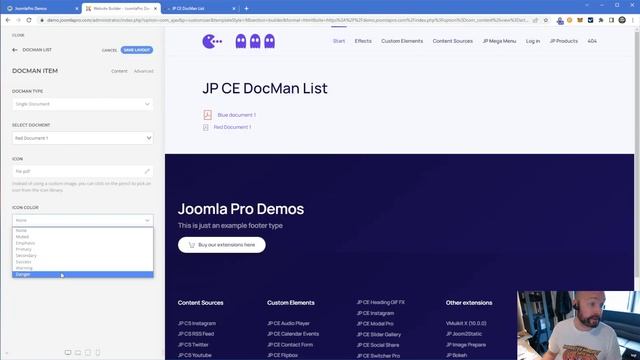 JP CE DocMan List - DocMan integration to YOOtheme Pro смотреть онлайн