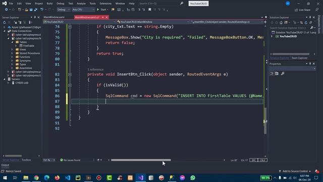 CRUD Operation in WPF C# (Insert, Delete, Update) with SQL Management Studio 2020 Urdu-Hindi #wpf смотреть онлайн