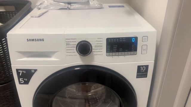 Стиральная машина Samsung WD70T4047CE/UA музыка по окончанию стирки | Samsung Washer End song смотреть онлайн