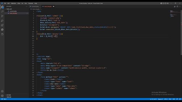 كيفية إنشاء قائمة المهام باستخدام PHP و MySQL смотреть онлайн