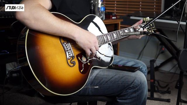 Gibson SJ-200 Original - Vintage Sunburst смотреть онлайн