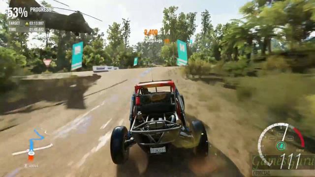 Forza Horizon 3 4K UHD 60 FPS - CAR VS HELICOPTER смотреть онлайн