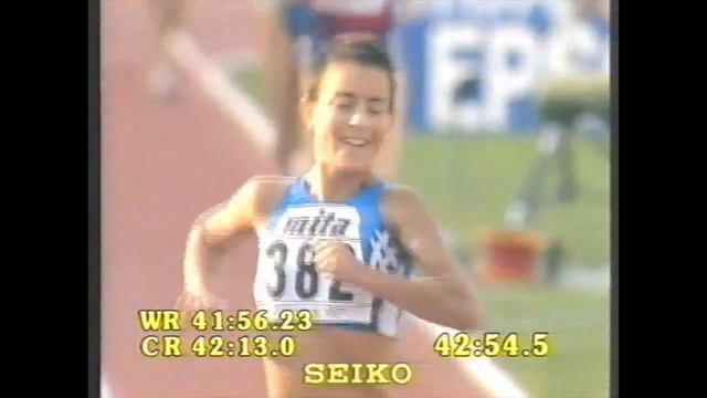 7591 World Track and Field 1997 10km Walk Women смотреть онлайн