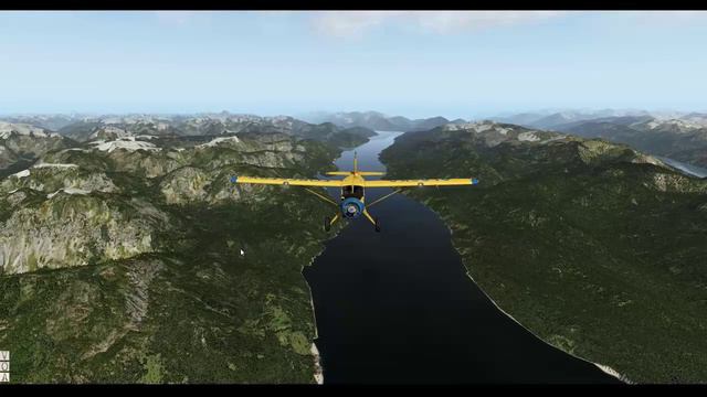 X-Plane. -=( Полёты по Аляске )=- смотреть онлайн