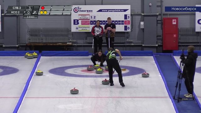 Санкт-Петербург 2 (Ковалёва/Тимофеев) - Новосибирская область 2 (Сачкова/Сысоев) смотреть онлайн