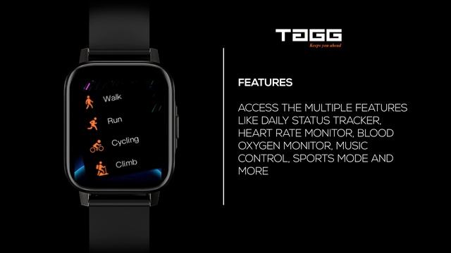 TAGG Verve Neo Smartwatch | How to Use Guide смотреть онлайн