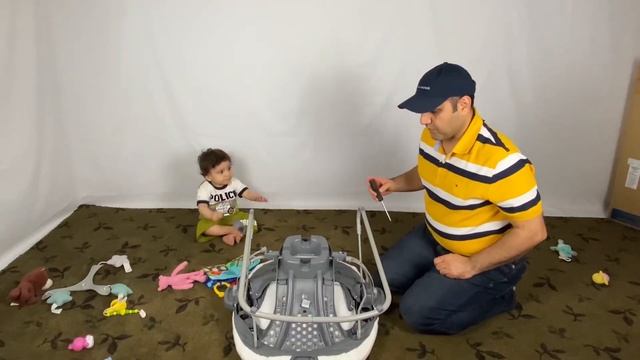 Graco Baby Swing and Bouncer: How To Dismantle [Easy] смотреть онлайн