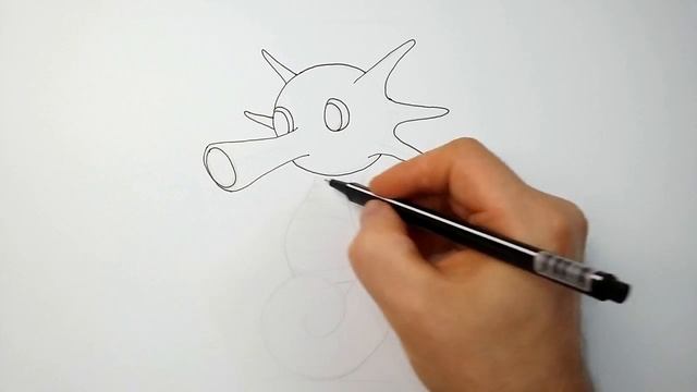 Как нарисовать Покемона Хорси (Pokemon Go) - Волшебные рисунки поэтапно #49 смотреть онлайн