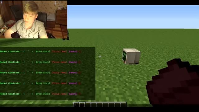 MINECRAFT:Создаём робота без модов смотреть онлайн