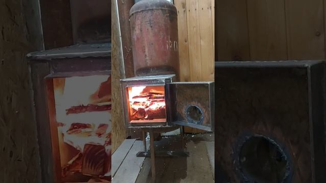 необычная печка буржуйка смотреть онлайн